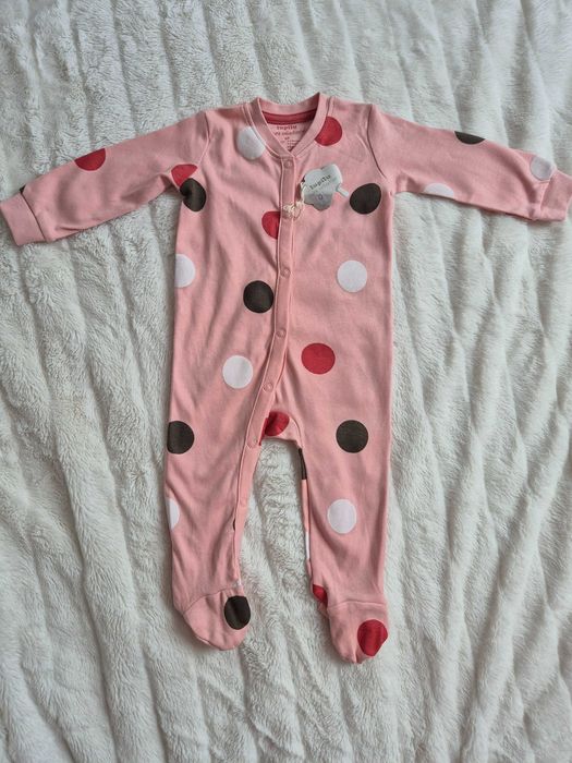 NOWA piżamka pajacyk Lupilu 68 bawełna