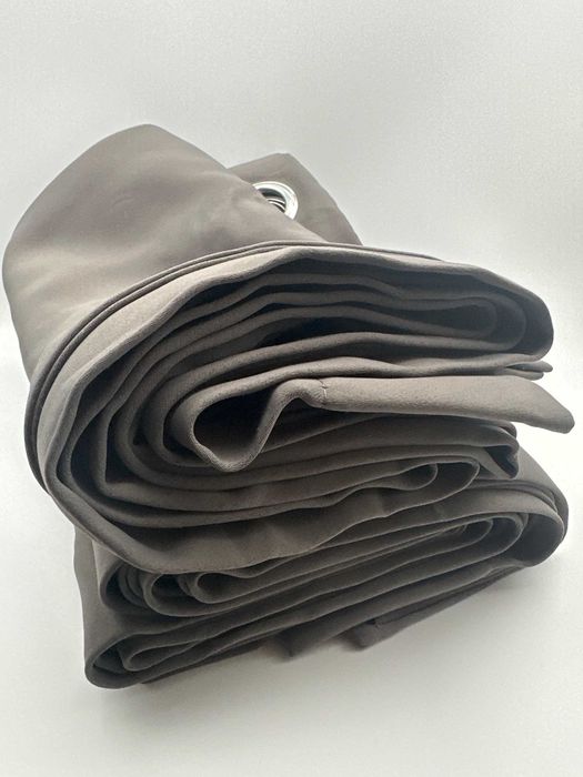 Pack de 2 cortinas térmicas blackout Pony Dance 140×280 cm cinzento