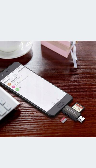 Czytnik kart SD MicroSD USB usb-C mikro USB 5w1