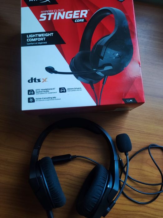 Ігрові навушники stinger core абсолютно нові