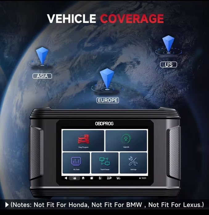 Obdprog m500 obd2 scanner ferramenta de ajuste quilometragem óleo rede