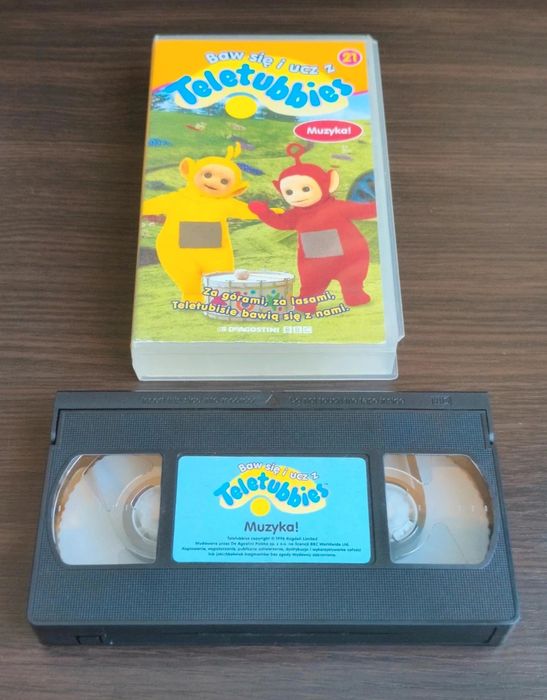 Teletubisie #21 kaseta VHS