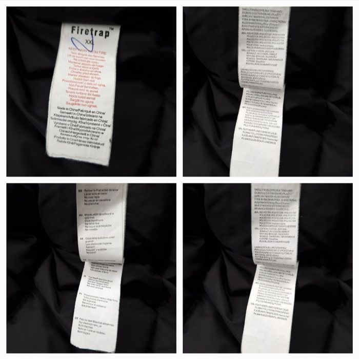 Пуховик FIRETRAP XL  XXL куртка зимова парка