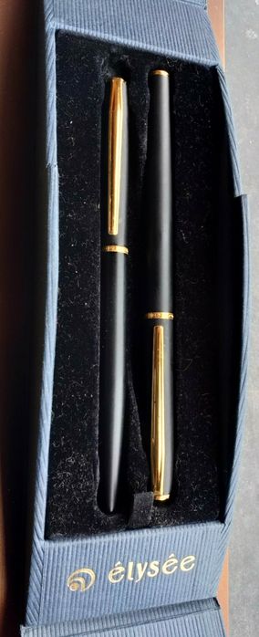 Canetas Élysée Laqué Black Mate