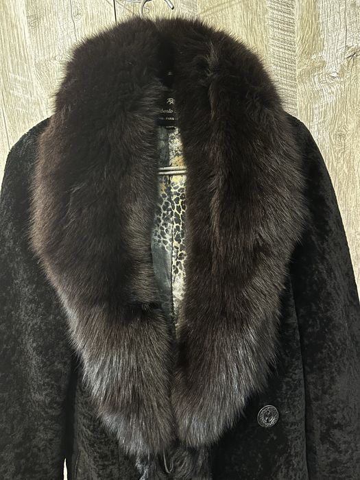 Продам натуральну шубу песец+мутон+козел