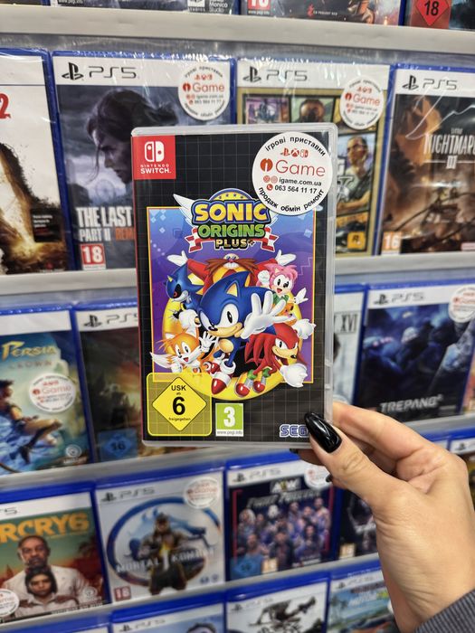 Sonic Origins Plus Соник Nintendo Switch igame