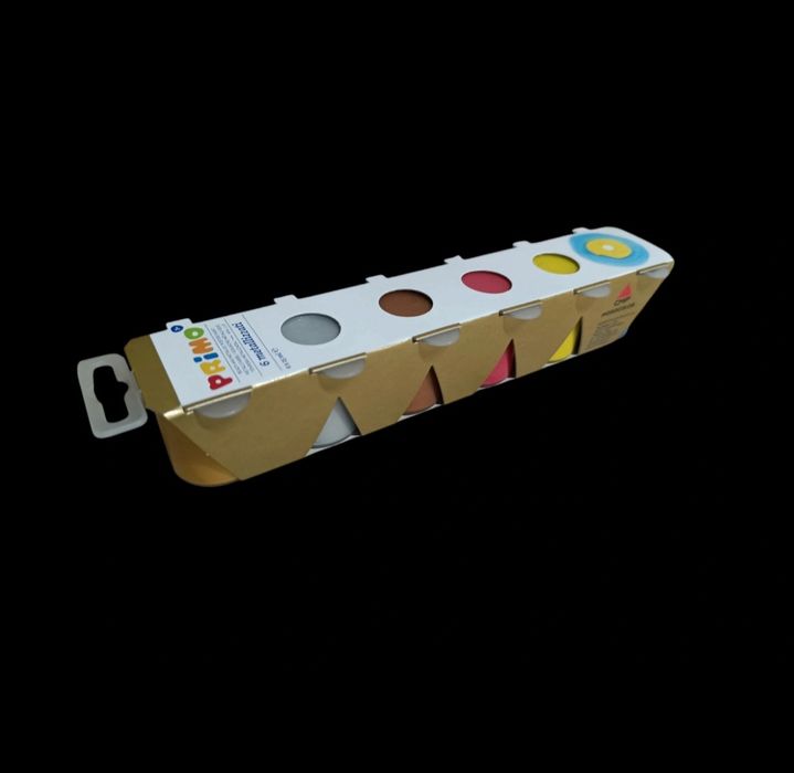 Farby plakatowe metaliczne 6x25ml
