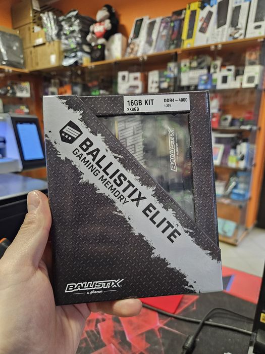 Ram BallistiX Elitę Gaming Memory 16gb KIT DDR4 4000 2x8gb  Sklep Ełk