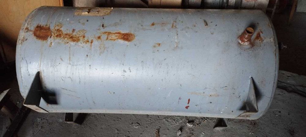 бочка ресівер бойлер на газ або дрова