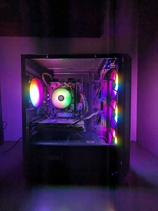 Komputer gamingowy do gier Ryzen 7 / GTX 1660 Super / SSD / oświeltenie LED / 16GB RAM DDR4 / gwarancja