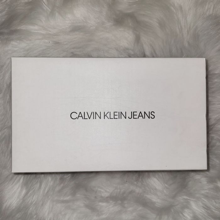 Przezroczyste Klapki Calvin Klein Jeans r 40 26.5 cm Clear