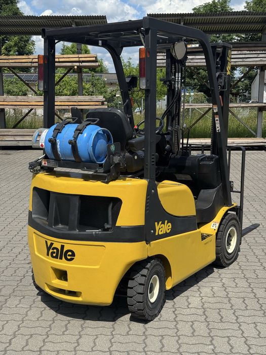 Wózek widłowy YALE 1.5t [2019] 1500kg | przesuw | KRAJOWY | LPG | NOWE OPONY