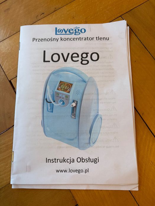 Przenośny koncentrator tlenu LoveGo z gwarancją