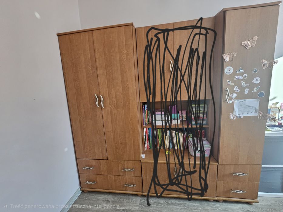 Oddam szafę i słupek