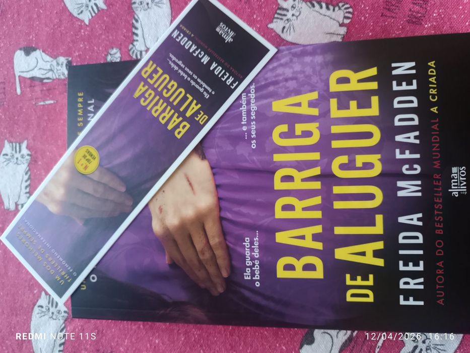 Vendo livro novo a Barriga de Aluguer da FREIDA McFADDEN