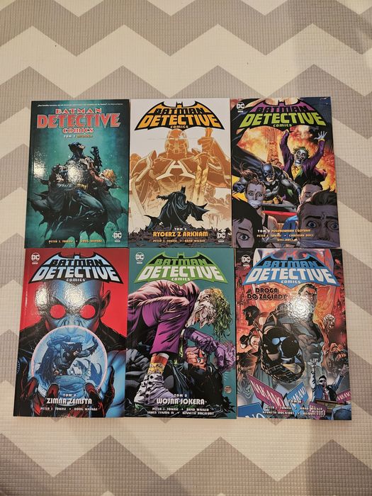 Kompletna seria komiksów - Batman Detective Comics 1-6