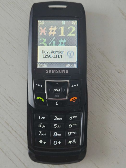 Samsung SGH-E250  слайдер ретро вінтаж