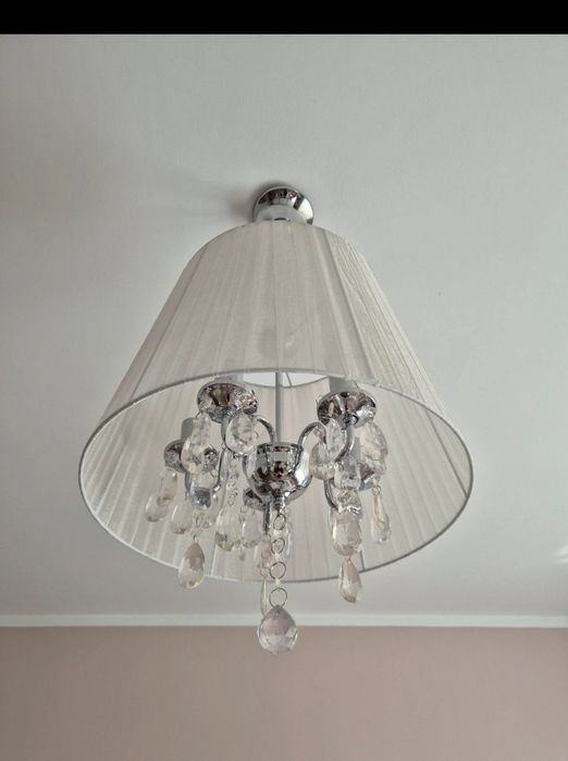 Komplet lamp Glamour z Agata Meble (Sufitowa + Nocna) możliwość dowozu.