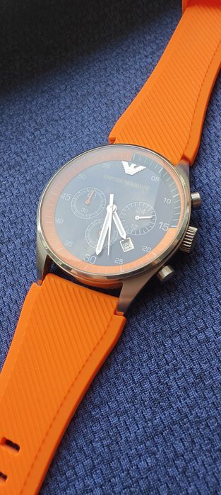 Emporio Armani piękny zegarek męski Seiko
