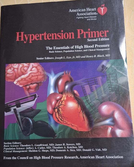 Hypertwnsion Primer, Second Edition, American Heart Association.