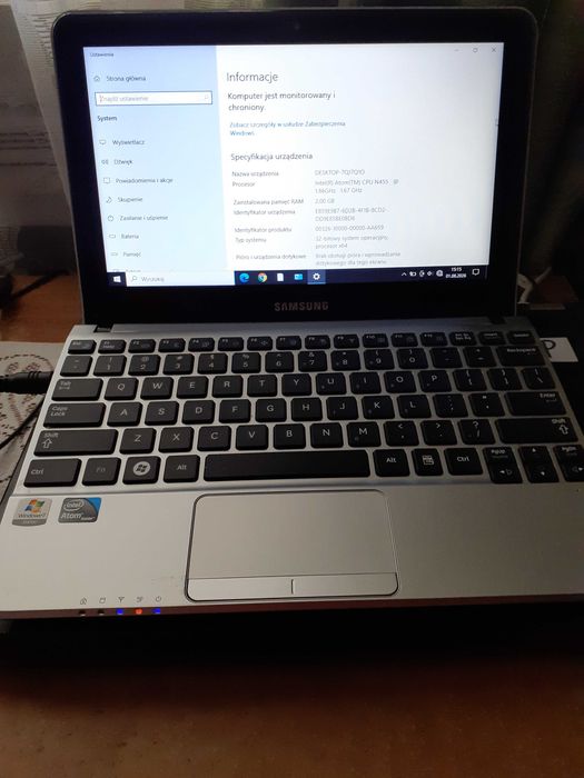 netbook Samsung NC210 + Win10