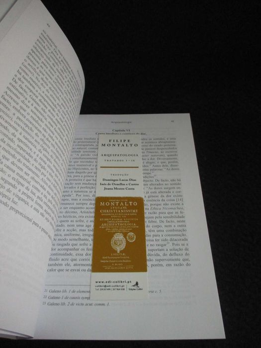 Livro Arquipatologia Tratados I - IX Filipe Montalto