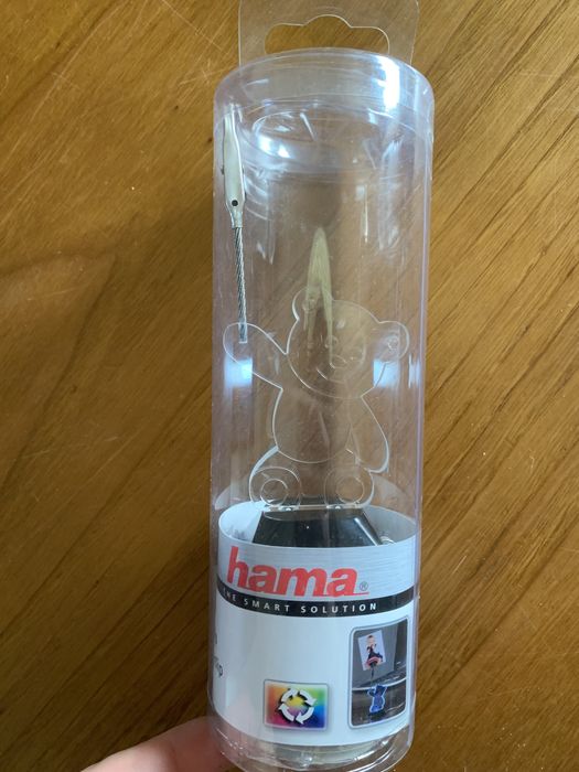 Porta fotos urso led usb