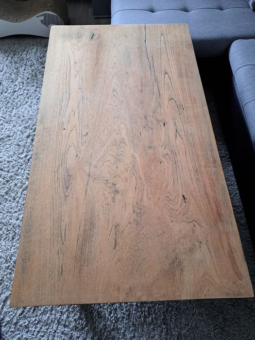 Stolik kawowy drewno orzech