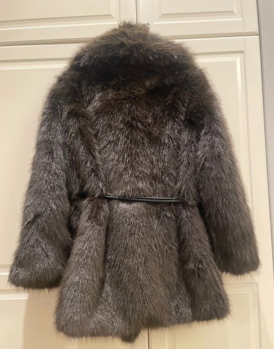 Futerko czekoladowe brazowe zara xs