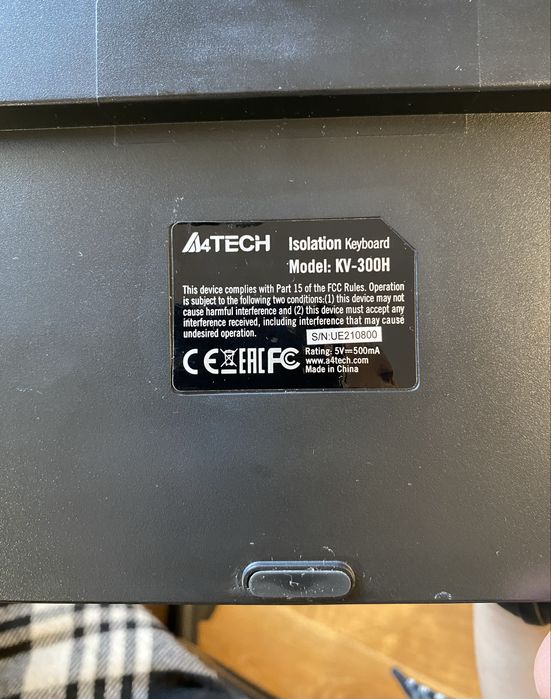 Важка клавіатура A4Tech KV-300H