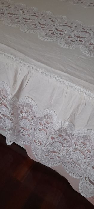 Colcha de Linho cama de casal