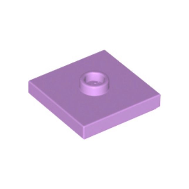 LEGO 87580 Płytka 2x2 jeden stud Medium Lavender 1szt.
