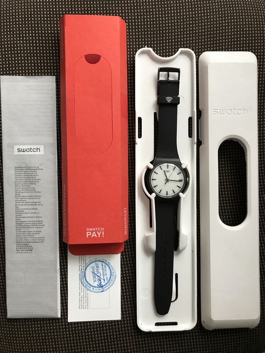 Часы Swatch Pay NFC Оплата Годинник Свотч