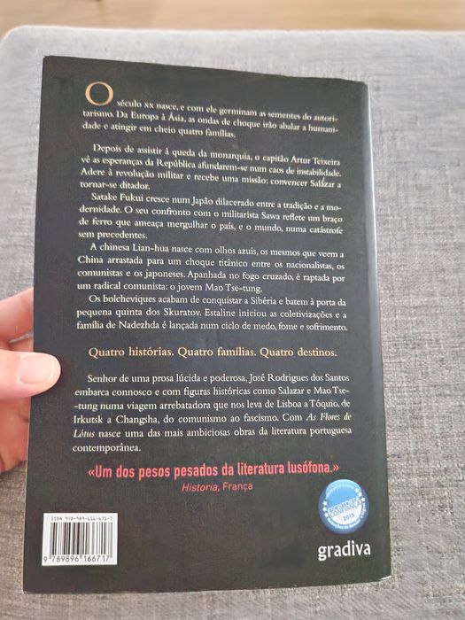 As flores de lótus - José Rodrigues dos Santos