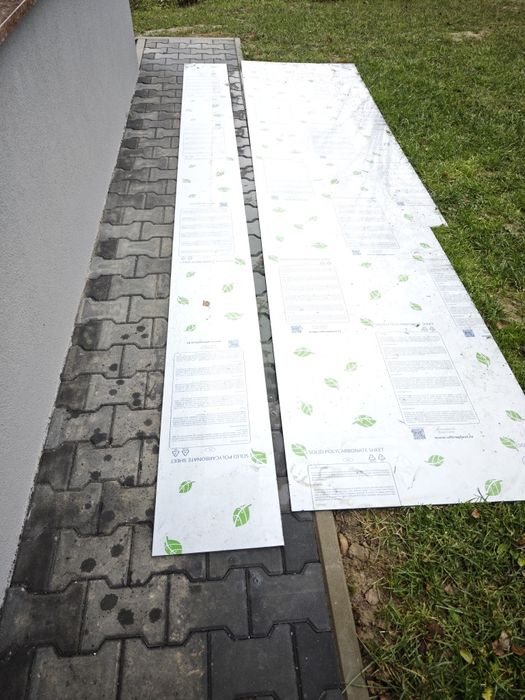 Poliwęglan lity 400x95 cm, grub.6 mm