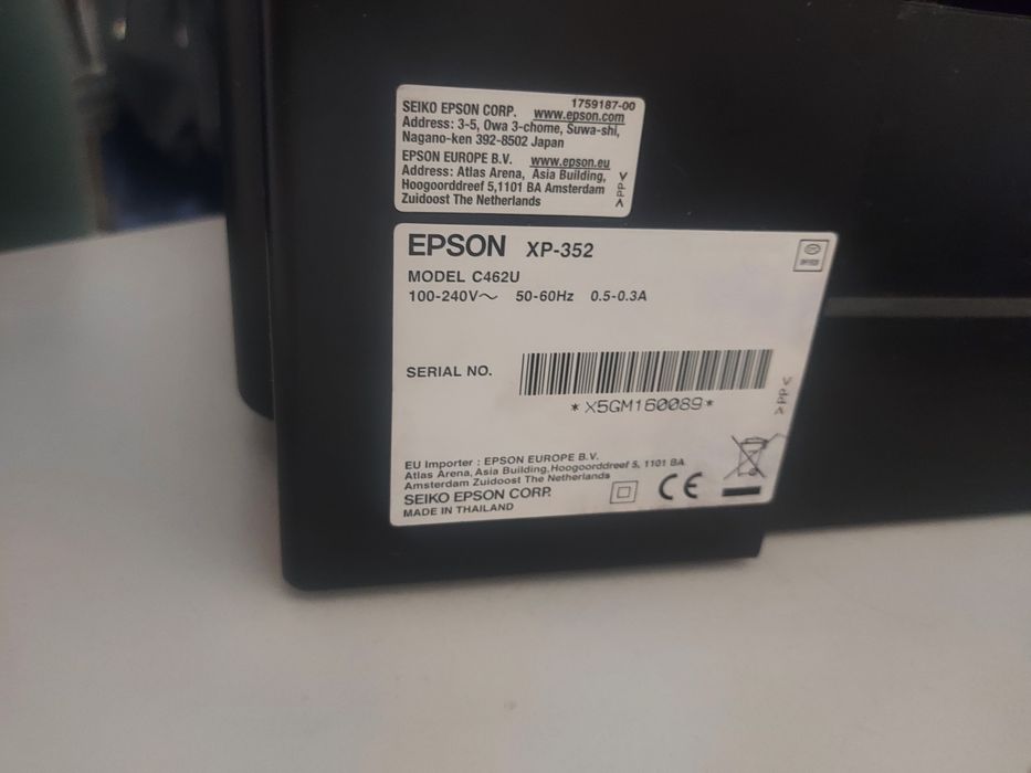 БФП (принтер, сканер)струйний epson xp 352