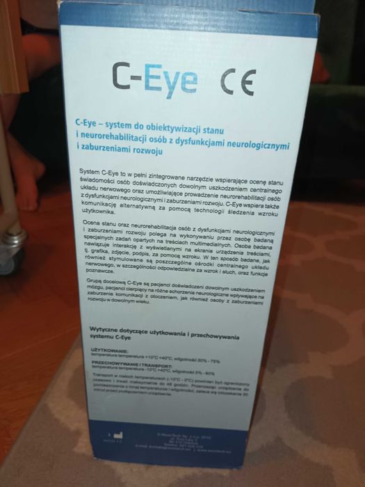 Cyber Oko C‑Eye 2015 – kompletny zestaw | Eye tracker | AAC