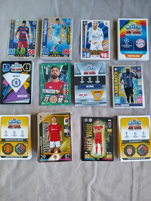 Karty piłkarskie Panini i Match Attax Specjalne