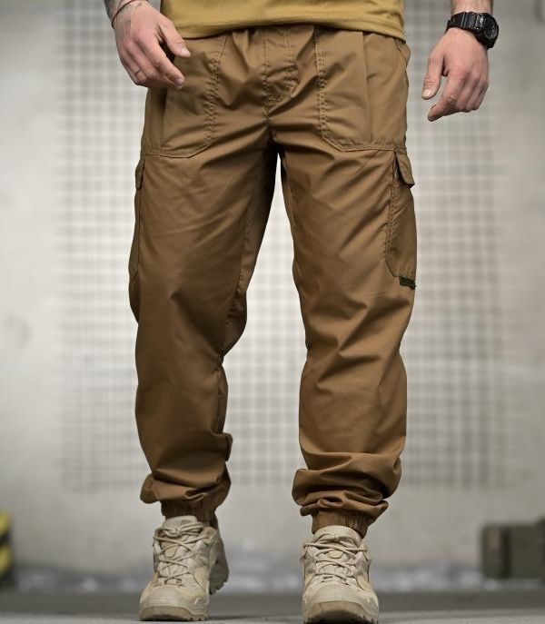 Тактичні штани Гірка Max койот джогери карго ЗСУ військові tactical pants coyote