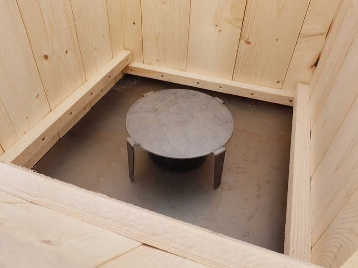 Wędzarnia drewniana LEO MIDI wędzok wędzarka piec stolik komplet