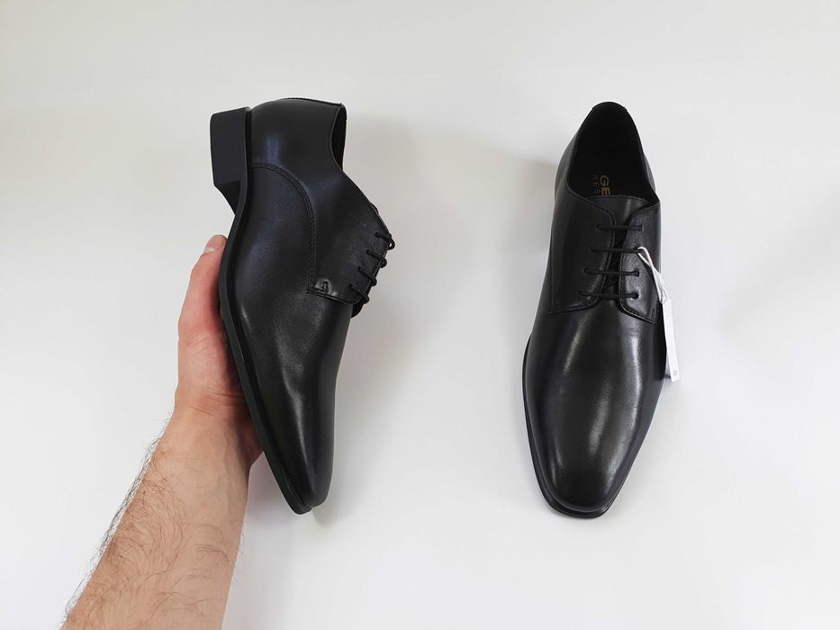 Мужские туфли GEOX RESPIRA 43 28-28.5 см 9 UK черные