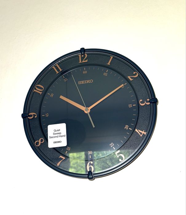 Zegar ścienny Seiko QXA805L - bateria w zestawie