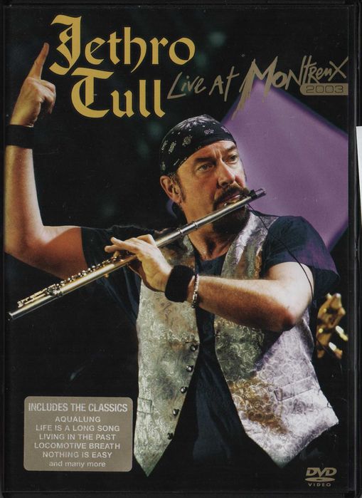 Dvd Jethro Tull Live at Montreux - musical