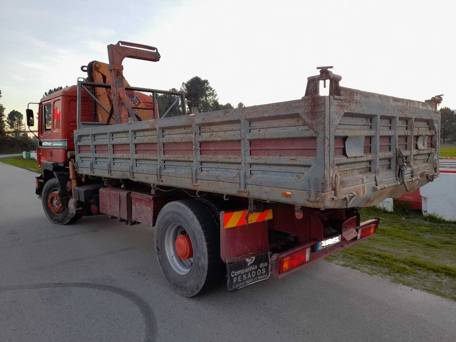 MAN f90 19 t c/grua e bascula