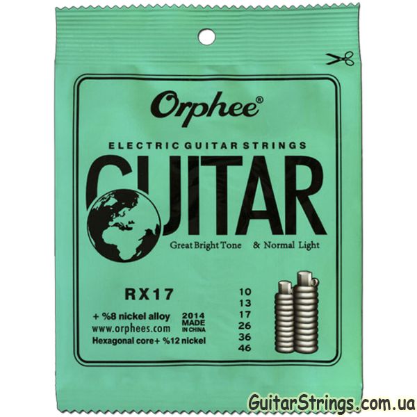 Струны Orphee для акустической, классической, электрогитары, поштучно