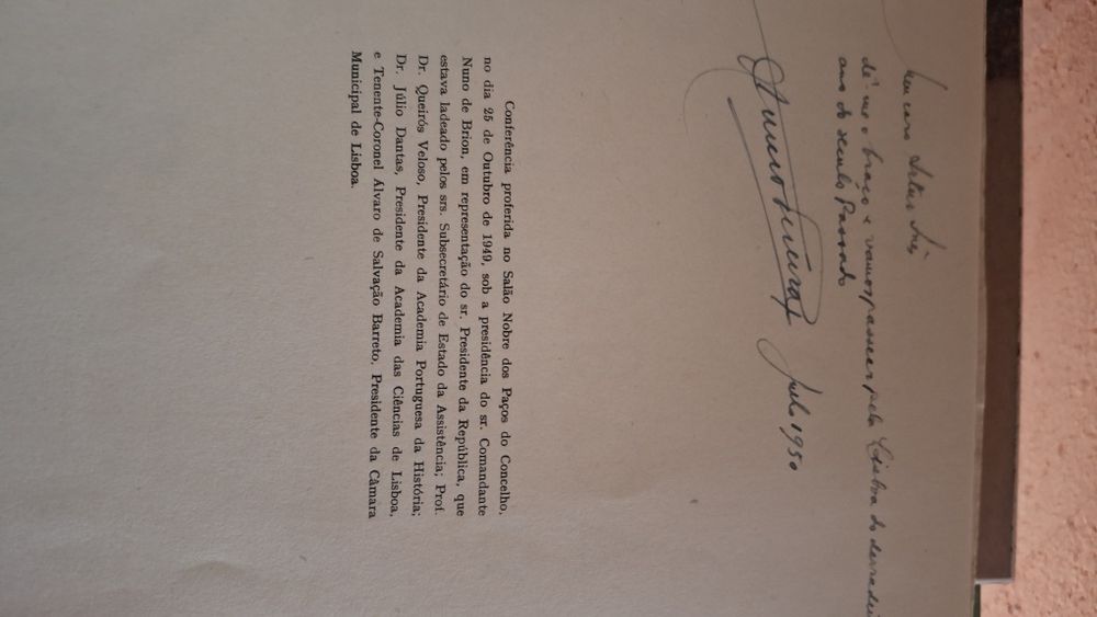 Lisboa 1899 Acurcio Pereira assinado e numerado1950