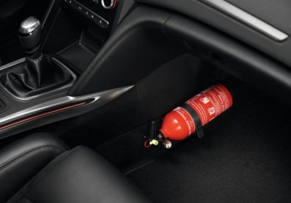 Renault - uchwyt na gaśnicę