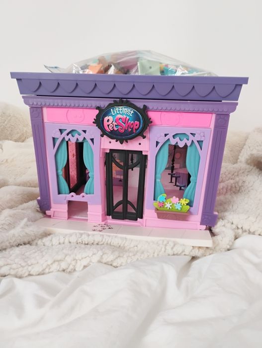Domek LPS Littlest Pet Shop z dodatkami Hasbro