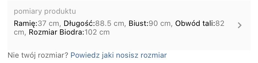 Sukienka mini chabrowa  roz L