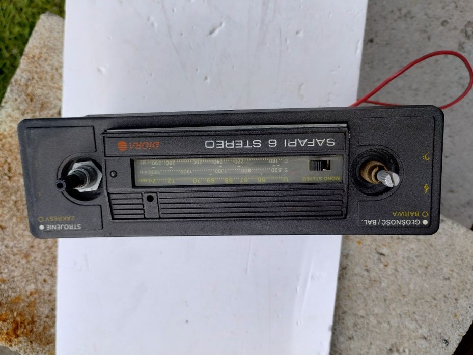 Radio samochodowe safari 6 stereo  DIORA